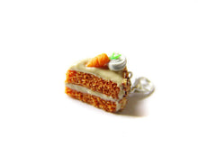 Load image into Gallery viewer, Carrot Cake Charm - Sucre Sucre Miniatures