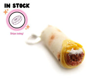 Load image into Gallery viewer, Stuffed 5 Layer Burrito Charm, In Stock!
