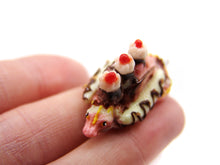 Load image into Gallery viewer, Banana Split Sundae Sleepy Dragon Charm