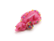 Load image into Gallery viewer, Pink Sprinkle Donut Dragon Charm