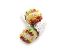Load image into Gallery viewer, Taco Truck Foil-Wrapped Burrito Charm