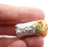 Load image into Gallery viewer, Taco Truck Foil-Wrapped Burrito Charm