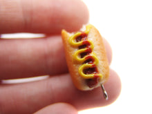 Load image into Gallery viewer, Bitten Ballpark Hotdog Charm