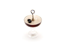 Load image into Gallery viewer, Espresso Martini Coffee Cocktail Charm - Sucre Sucre Miniatures