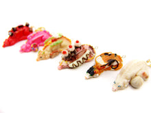 Load image into Gallery viewer, Pink Sprinkle Donut Dragon Charm