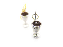 Load image into Gallery viewer, Ornate Silver Goblet of Ale Charm