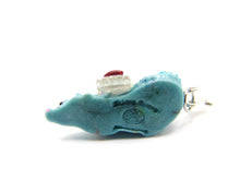 Load image into Gallery viewer, Heatcliff Forget-me-Not Sleepy Dragon Charm | The Yearly Yearning, A Wuthering Heights-Inspired Collection