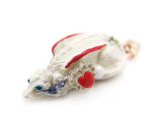Load image into Gallery viewer, Cathy Frenzied Florals Sleepy Dragon Charm | The Yearly Yearning, A Wuthering Heights-Inspired Collection