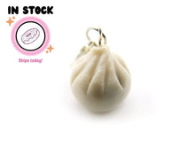 Load image into Gallery viewer, Hum Bao Steam Bun Dumpling Charm, In Stock!