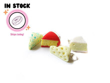 Load image into Gallery viewer, Cheese Wedge Charm Collection, In Stock!