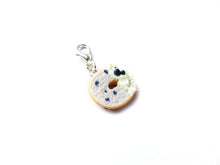 Load image into Gallery viewer, Blueberry Bagel and Cream Cheese Charm, In Stock!