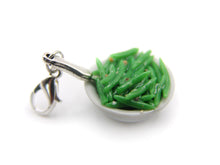 Load image into Gallery viewer, Bowl of Green Beans Charm, In Stock!