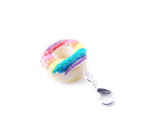 Rainbow Donut Charm - Sucre Sucre Miniatures