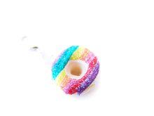Load image into Gallery viewer, Rainbow Donut Charm - Sucre Sucre Miniatures