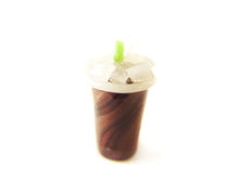 Load image into Gallery viewer, Iced Black Coffee Charm - Sucre Sucre Miniatures