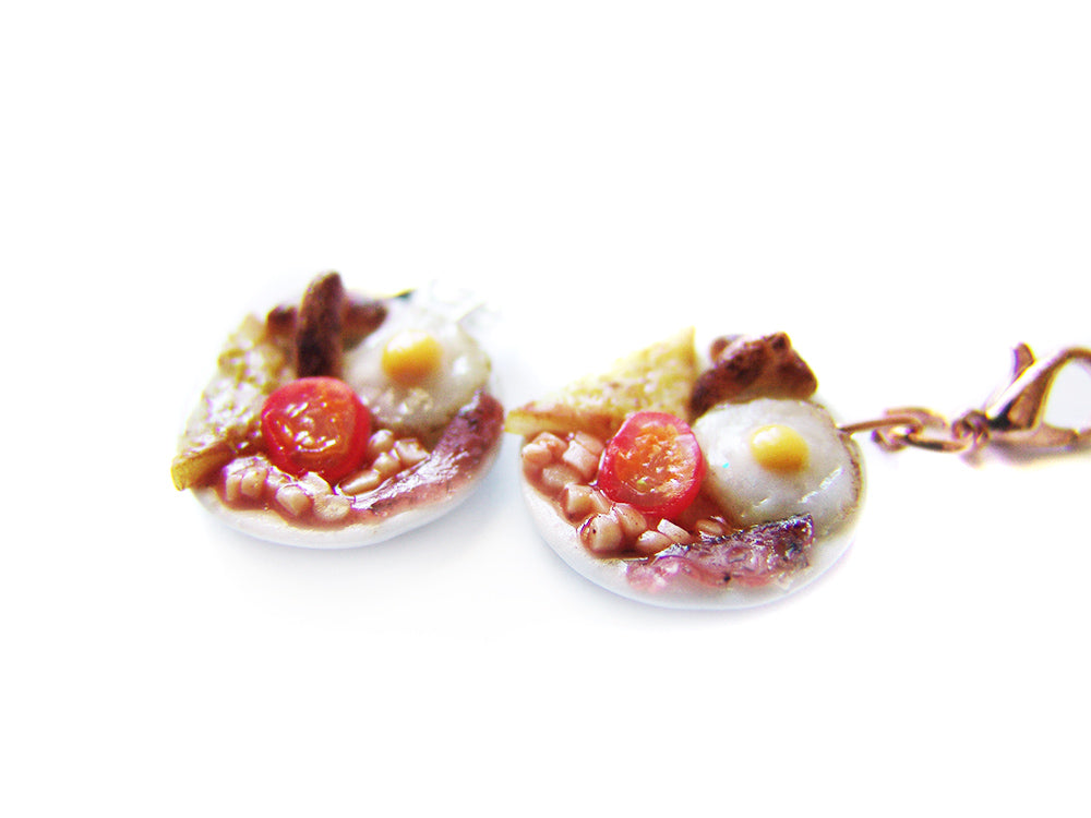 English Breakfast Plate Charm - Sucre Sucre Miniatures