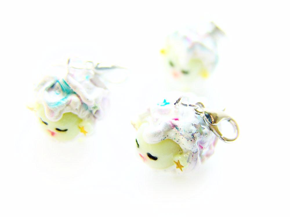 Sleepy Sheep Society Space Sheep Charm - Sucre Sucre Miniatures