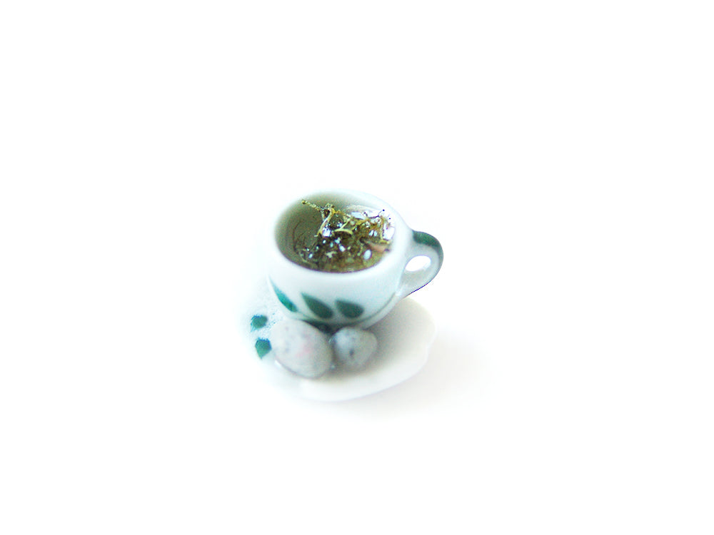 Wizardr-tea Charm Collection, No.002 Gillyweed Hot Tea - Sucre Sucre Miniatures