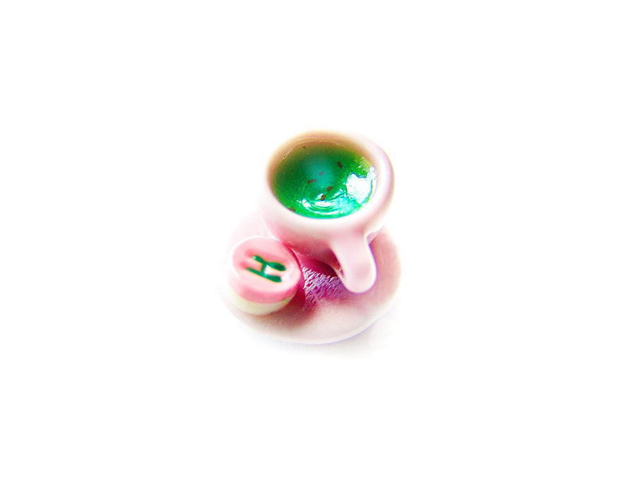 Wizardr-tea Charm Collection, No.004 Happee Birthdae Green Tea - Sucre Sucre Miniatures