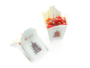 Chinese Takeout Charm - Sucre Sucre Miniatures