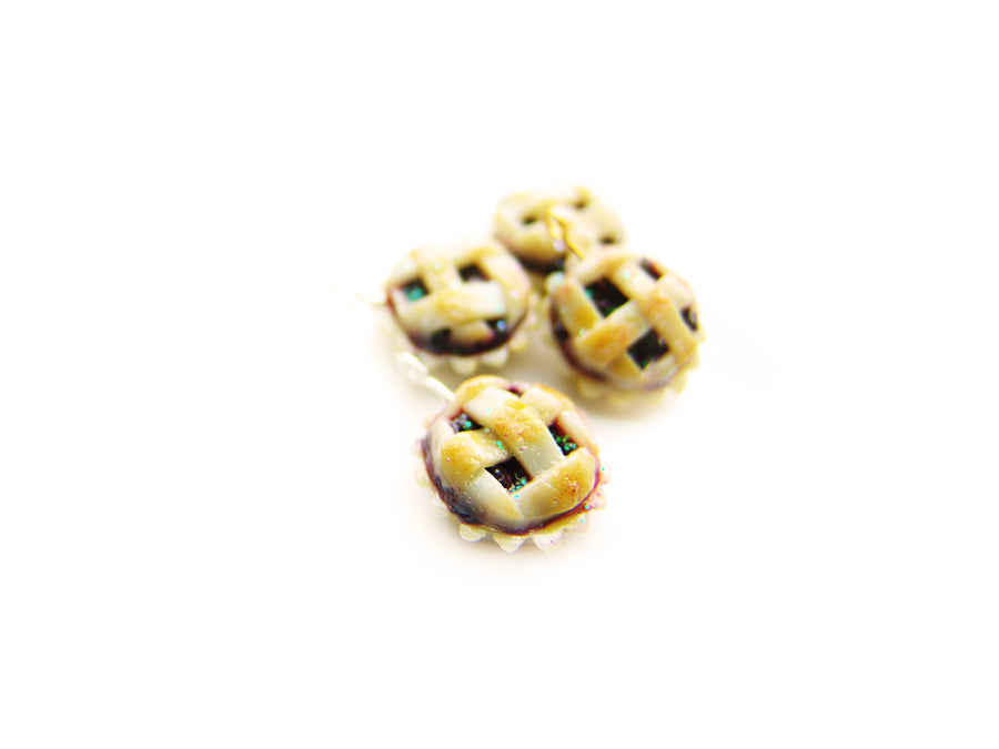 Farmer's Market Whole Berry Lattice Pie (tiny charm sized!) - Sucre Sucre Miniatures