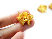 Load image into Gallery viewer, Pull-Apart Grilled Cheese Sandwich Charm - Sucre Sucre Miniatures