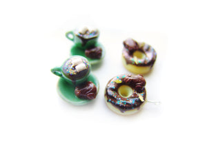 Wizardr-tea Charm Collection, No.011 Chocolate Frog Hot Cocoa Charm - Sucre Sucre Miniatures