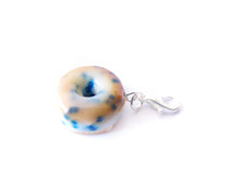 Load image into Gallery viewer, Blueberry Cake Donut Charm - Sucre Sucre Miniatures