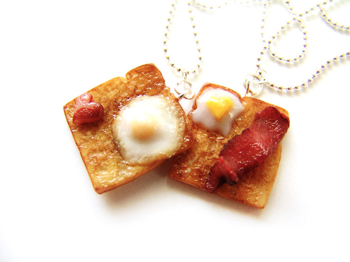 Breakfast Club BFF Necklace Set - Sucre Sucre Miniatures