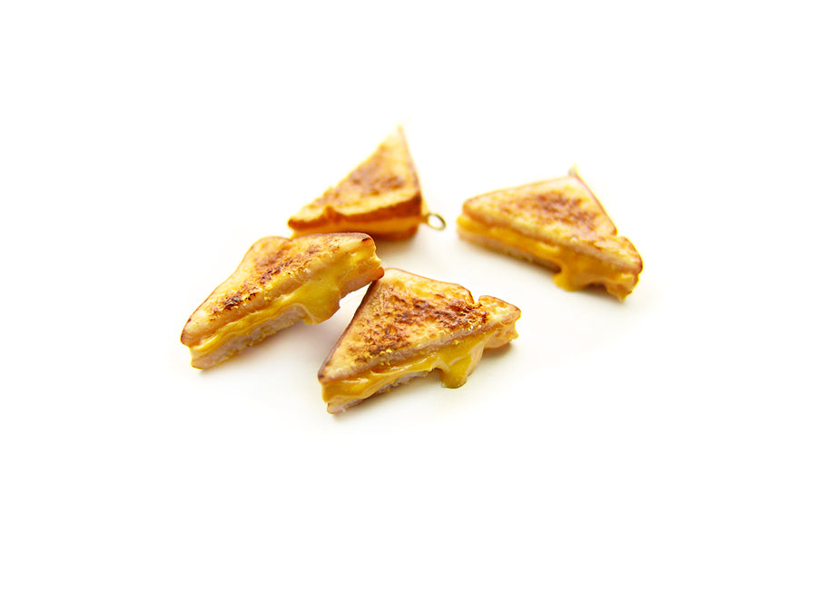 Grilled Cheese Half-Sandwich Charm - Sucre Sucre Miniatures