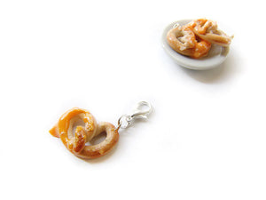 Soft Cheese Pretzel Charm - Sucre Sucre Miniatures