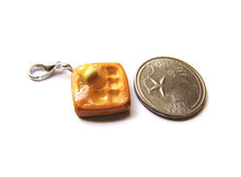 Load image into Gallery viewer, Buttery Waffle Charm - Sucre Sucre Miniatures