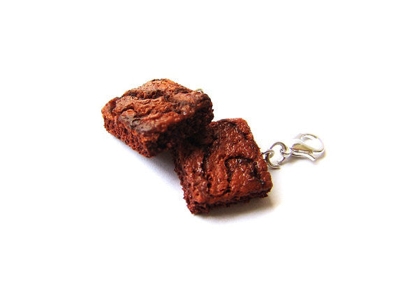 Classic Fudge Brownie Charm - Sucre Sucre Miniatures