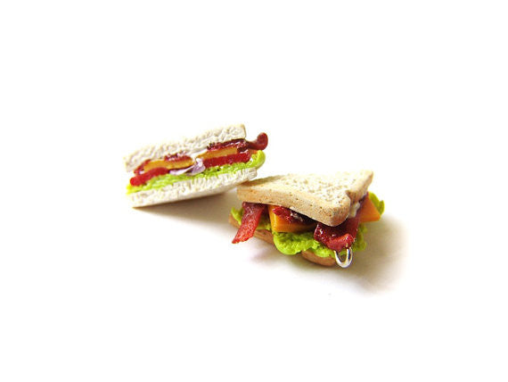 BLT Sandwich Half Charm - Sucre Sucre Miniatures