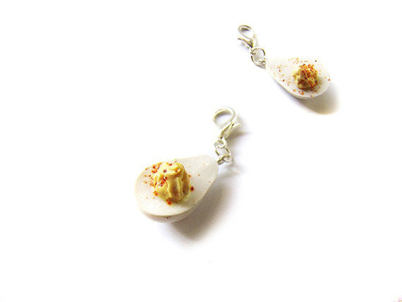 Deviled Egg Charm - Sucre Sucre Miniatures