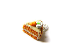 Load image into Gallery viewer, Carrot Cake Charm - Sucre Sucre Miniatures