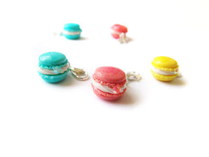 French Macaron Charm, Candy Colors - Sucre Sucre Miniatures