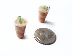 Iced Latte Coffee Charm - Sucre Sucre Miniatures