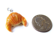 Load image into Gallery viewer, Croissant Charm - Sucre Sucre Miniatures