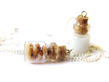 Load image into Gallery viewer, Cookies and Milk BFF Necklace Set - Sucre Sucre Miniatures