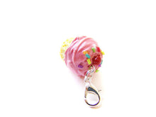 Load image into Gallery viewer, Pink Sprinkle Cupcake Charm - Sucre Sucre Miniatures