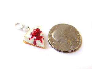 Cherry Cheesecake Charm - Sucre Sucre Miniatures