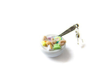 Load image into Gallery viewer, Bowl of Cereal Charm, Mashmallow - Sucre Sucre Miniatures