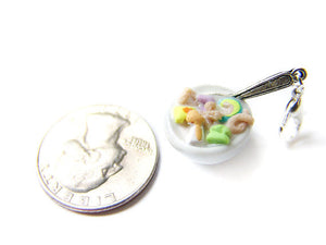 Bowl of Cereal Charm, Mashmallow - Sucre Sucre Miniatures