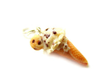 Load image into Gallery viewer, Cookie Dough Ice Cream Charm - Sucre Sucre Miniatures