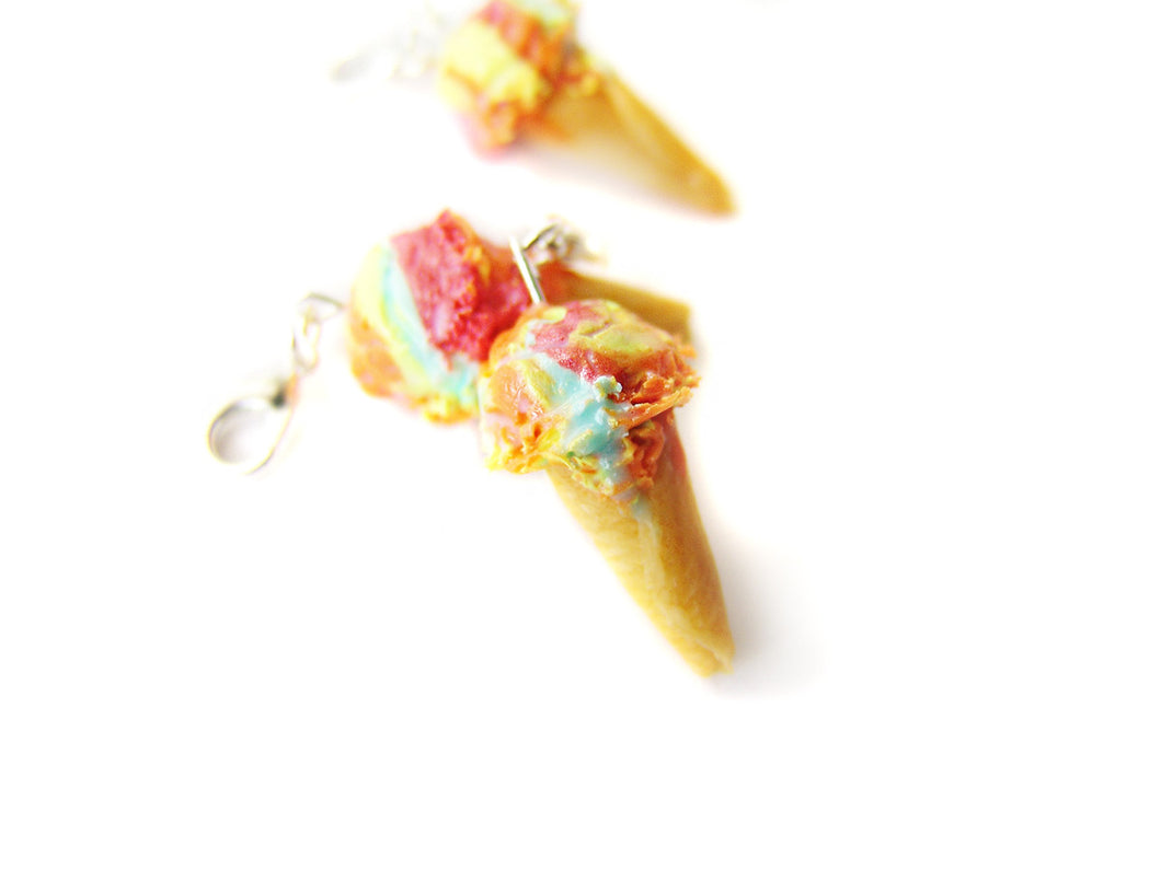 Rainbow Love Ice Cream Cone - Sucre Sucre Miniatures