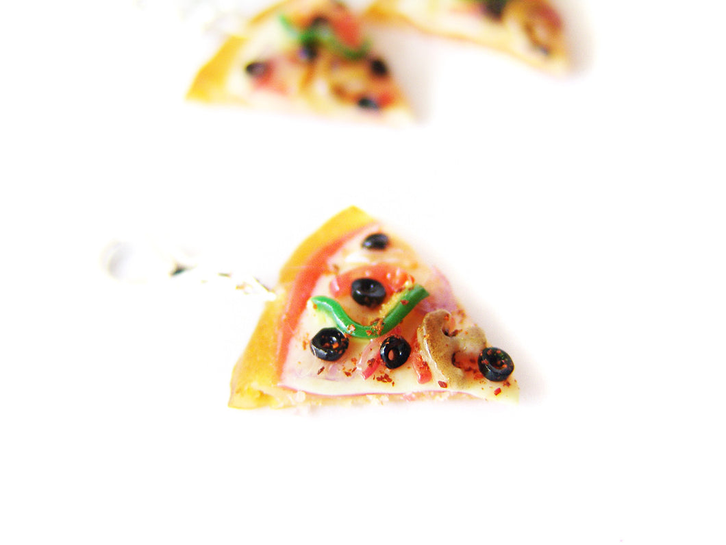 Combination Veggie Pizza Charm - Sucre Sucre Miniatures