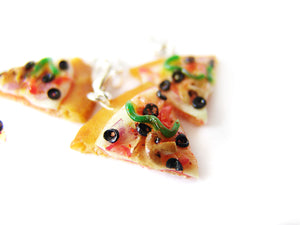 Combination Veggie Pizza Charm - Sucre Sucre Miniatures